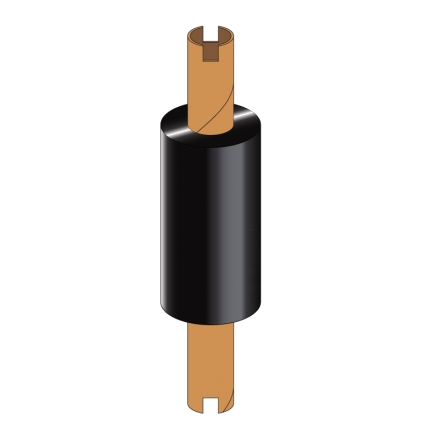 Лента красящая 57mm x74m х12,7mm RESIN OUT (втулка 110мм) Универсал