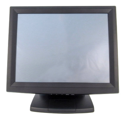 Сенсорный монитор POScenter POS135 (15", LED, Resistive-USB, MSR123) черный (аналог EVA-150)