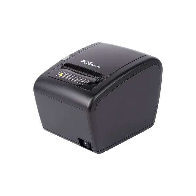 Принтер чеков POScenter RP-100W USE Ver.2 (80мм, 260 мм/сек, автоотрез, RS232+USB+LAN+wifi, alarm) черный — фото 1