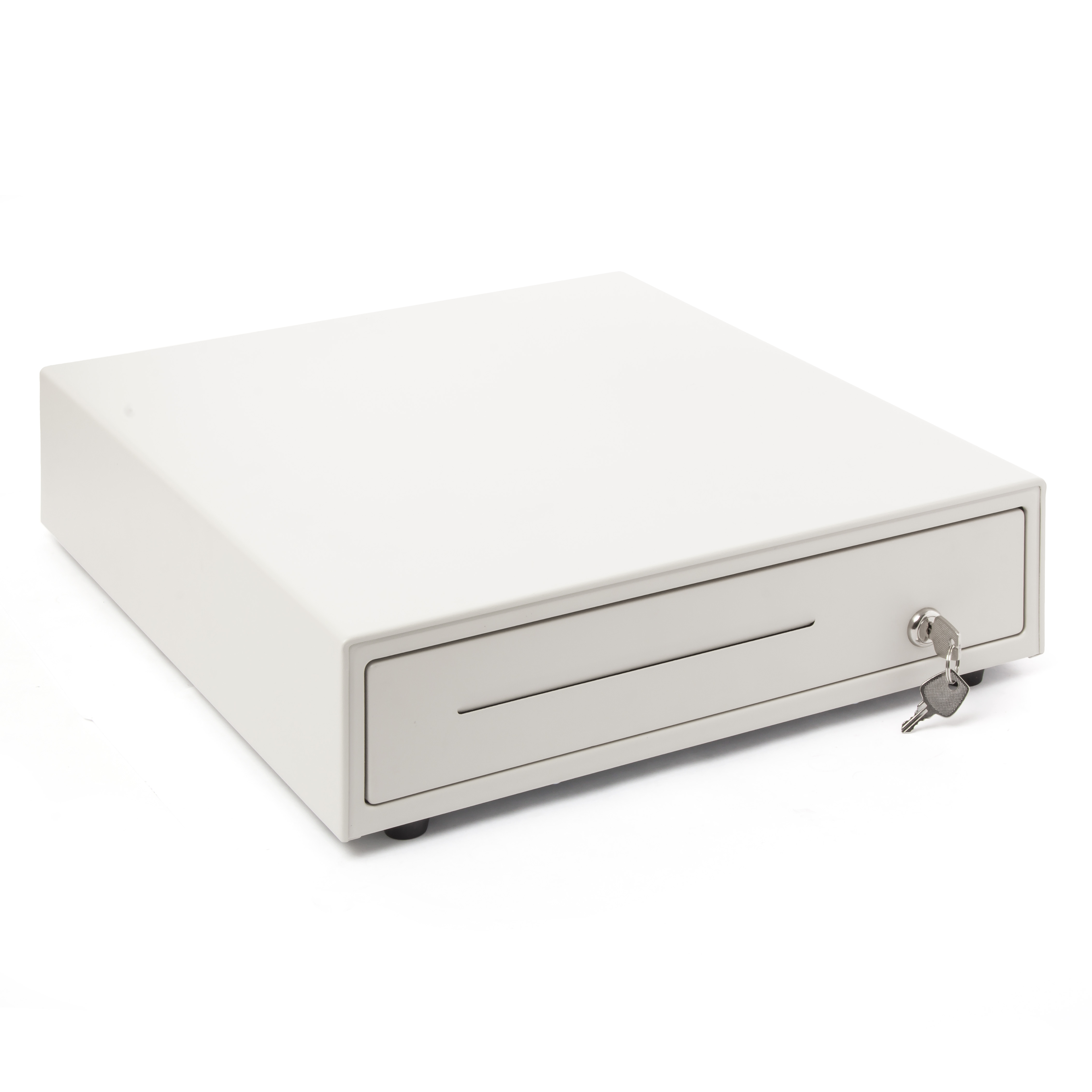 Денежный ящик POScenter 13МK 350x405x90, механический, PUSH, белый