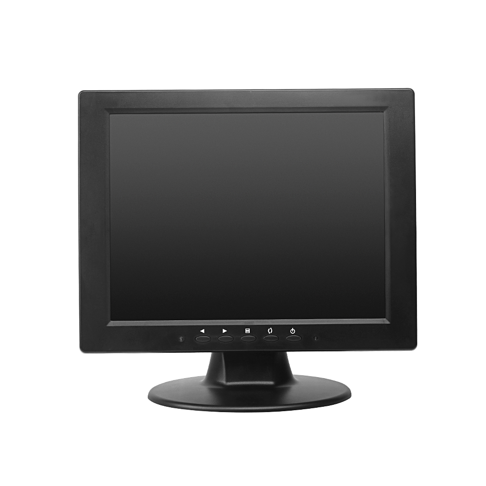 Монитор POScenter 10,4"(TFT/800*600/400:1/250-400 cd/m2/ 60-75 Hz/VGA-кабель 3м/БП12V 1,5м/RUS),черный