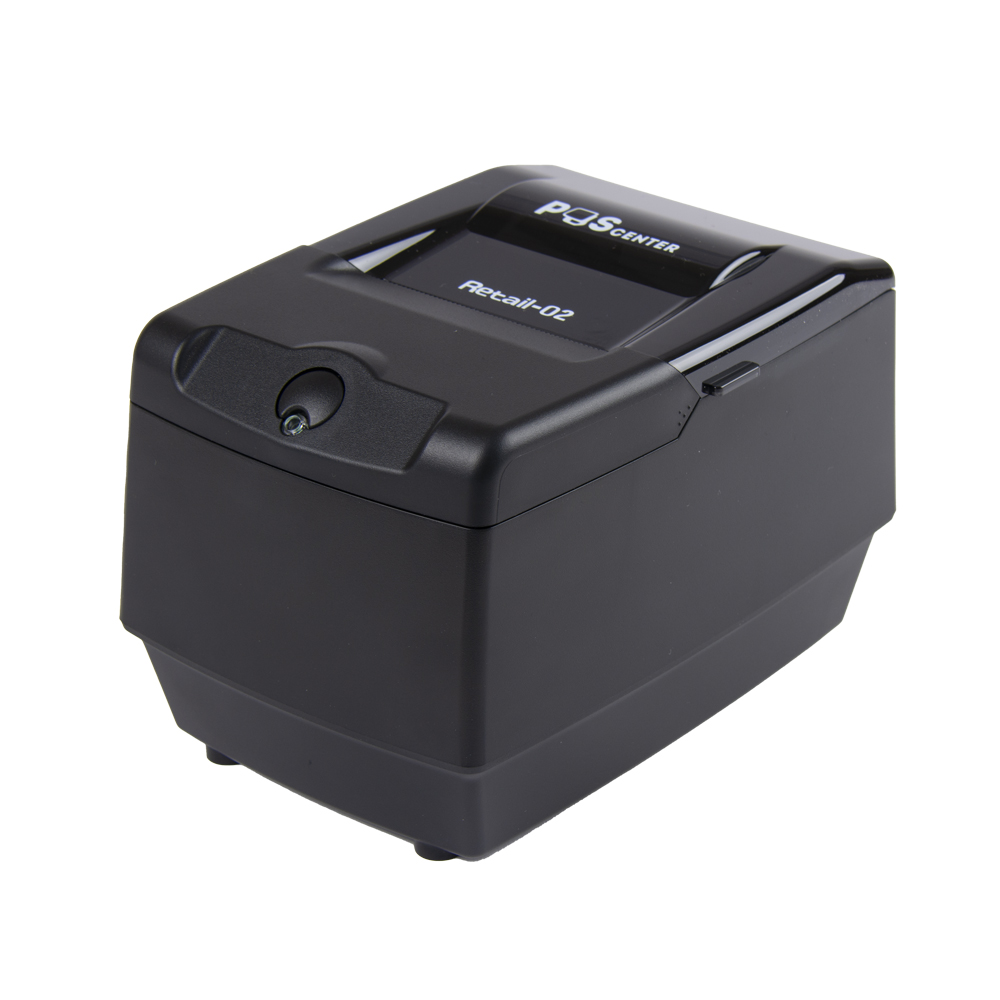 Фискальный регистратор ККТ "РИТЕЙЛ-02Ф" LAN/USB с раз. ДЯ с автоотрезчиком c Wi-Fi (черный) без ФН ФФД 1.2