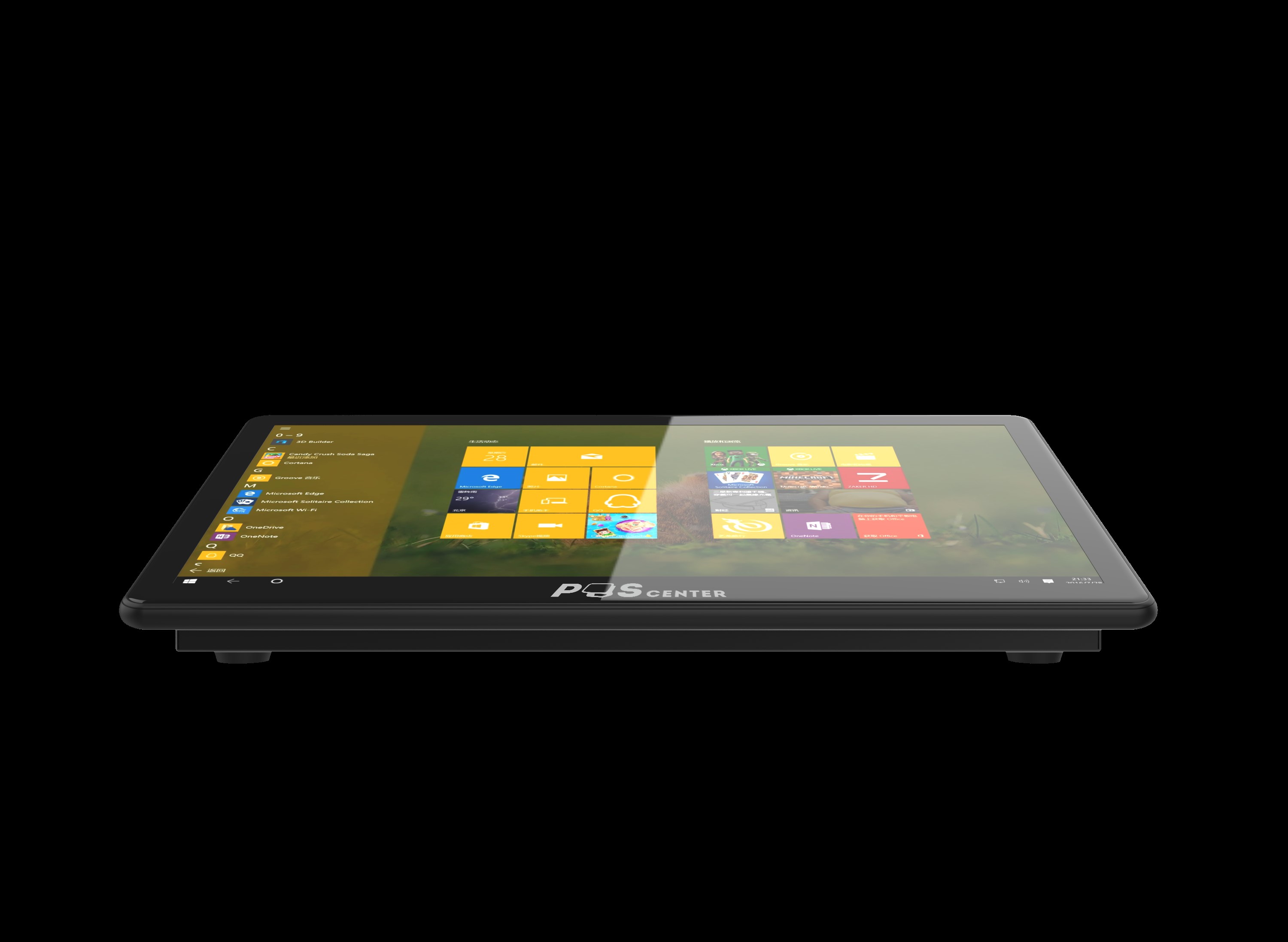 Компактный сенсорный POS-терминал POScenter Wise (11,6", ApolloLake J3355, RAM4Gb, eMMC64+mSATA64Gb, WiFi, BT) без ОС