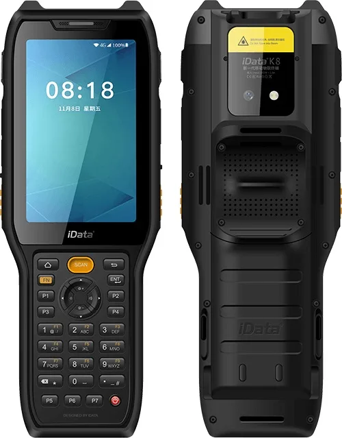 ТСД iData K8 Дальнобойный (And11.0/Zebra4850/4G+64G/4,0-inch/4G(LTE)/WiFI/BT/GPS/Type-C/13MPX/NFC/no GMS) — фото 1