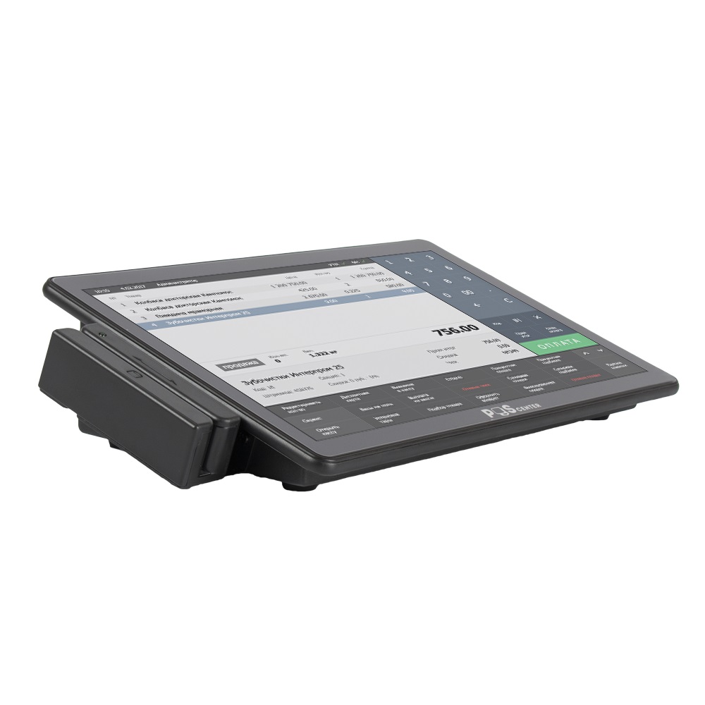 Компактный сенсорный POS-терминал POScenter Wise (11,6",ApolloLake J3355,RAM4Gb,eMMC64,WiFi,BT, MSR) без ОС