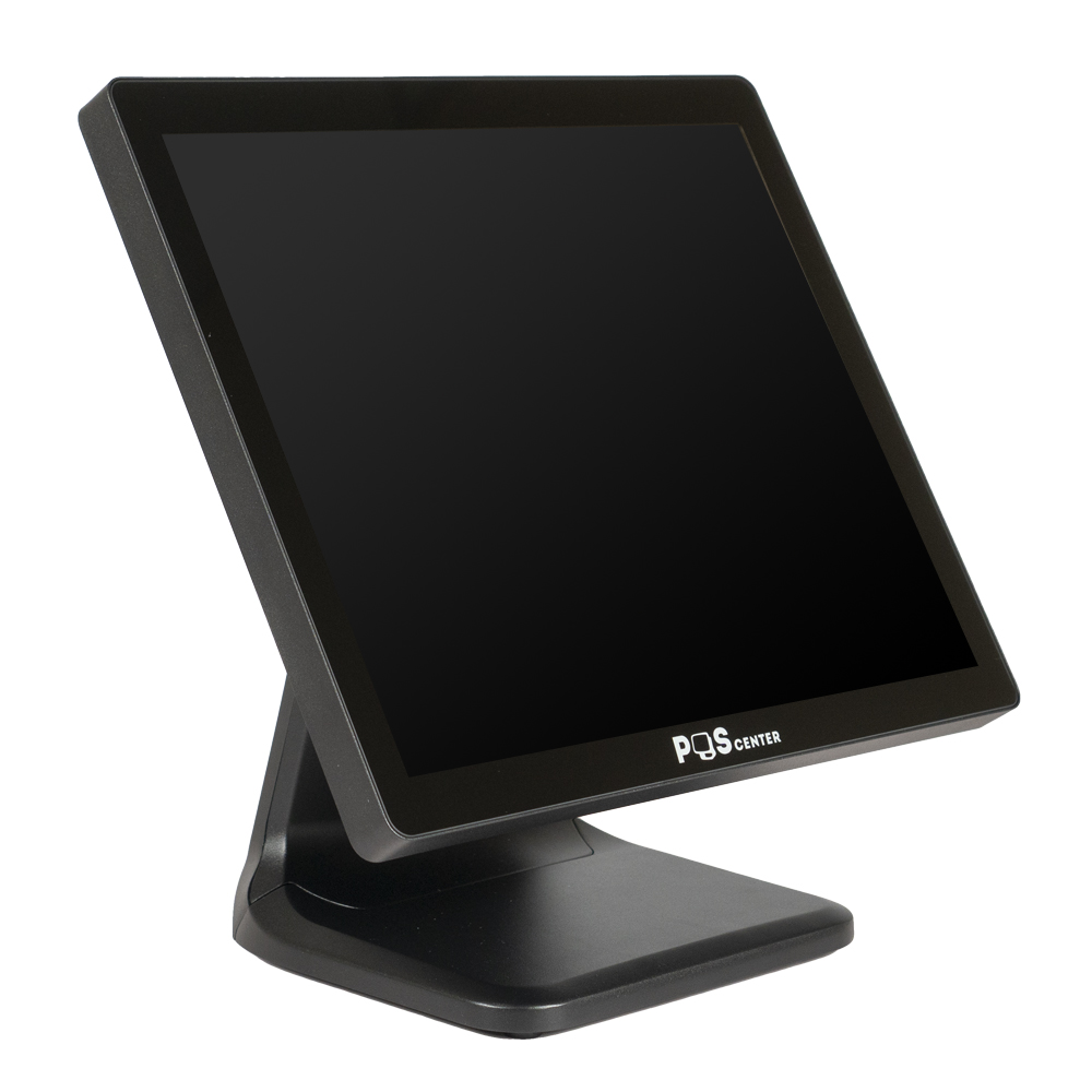 Сенсорный монитор Poscenter TM-17" (P-CAP/4:3/1280*1024/DVI,HDMI,VGA,USB,Audio out, БП 3м) черный,