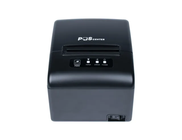 Принтер чеков POScenter RP-100W (80мм, 260 мм/сек, автоотрез, RS232+USB+LAN+wifi) черный — фото 1