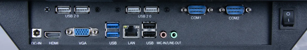 Сенсорный моноблок POScenter START-2V2 (15", Resistive, J3455, RAM 8Gb, SSD M2 SATA 128Gb, БЕЗ MSR) без ОС — фото 1