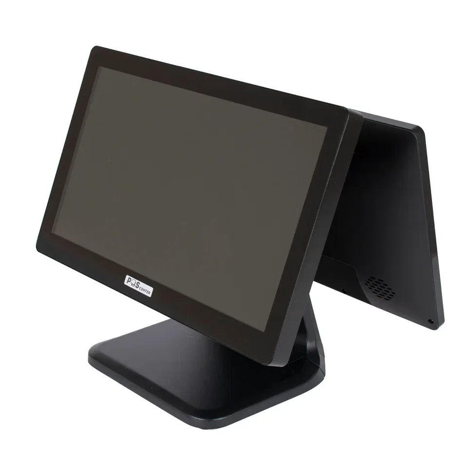 Сенсорный моноблок POScenter POS90NS (15.6", PCAP, J3455, RAM 4Gb, SSD MSATA 128Gb, без MSR) без ОС — фото 1