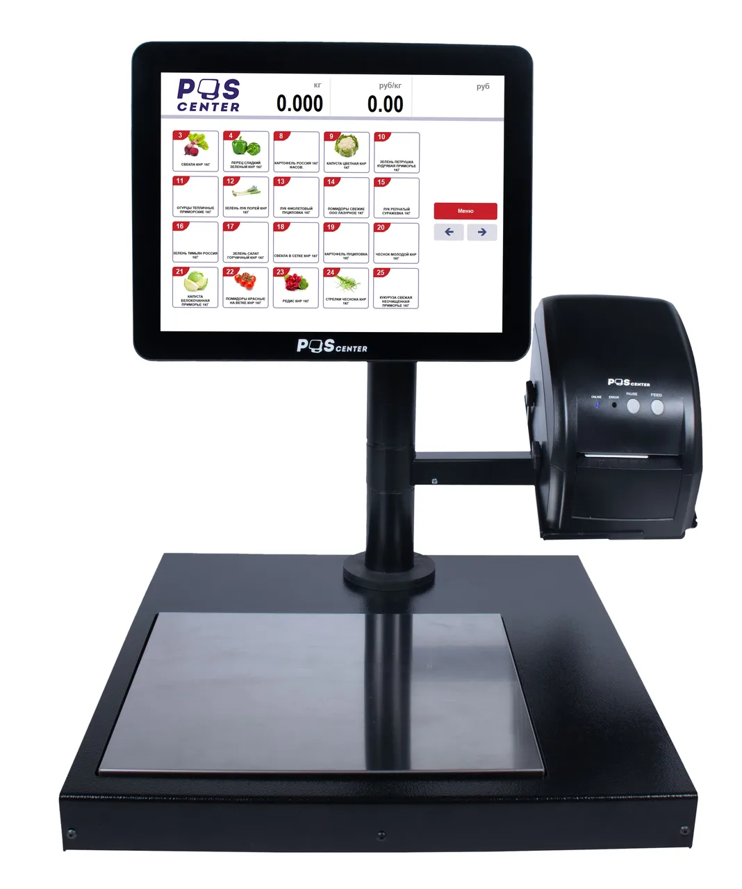 Комплекс этикетирования POScenter SMART 15-2.5 (весы с чекопечатью) — фото 1