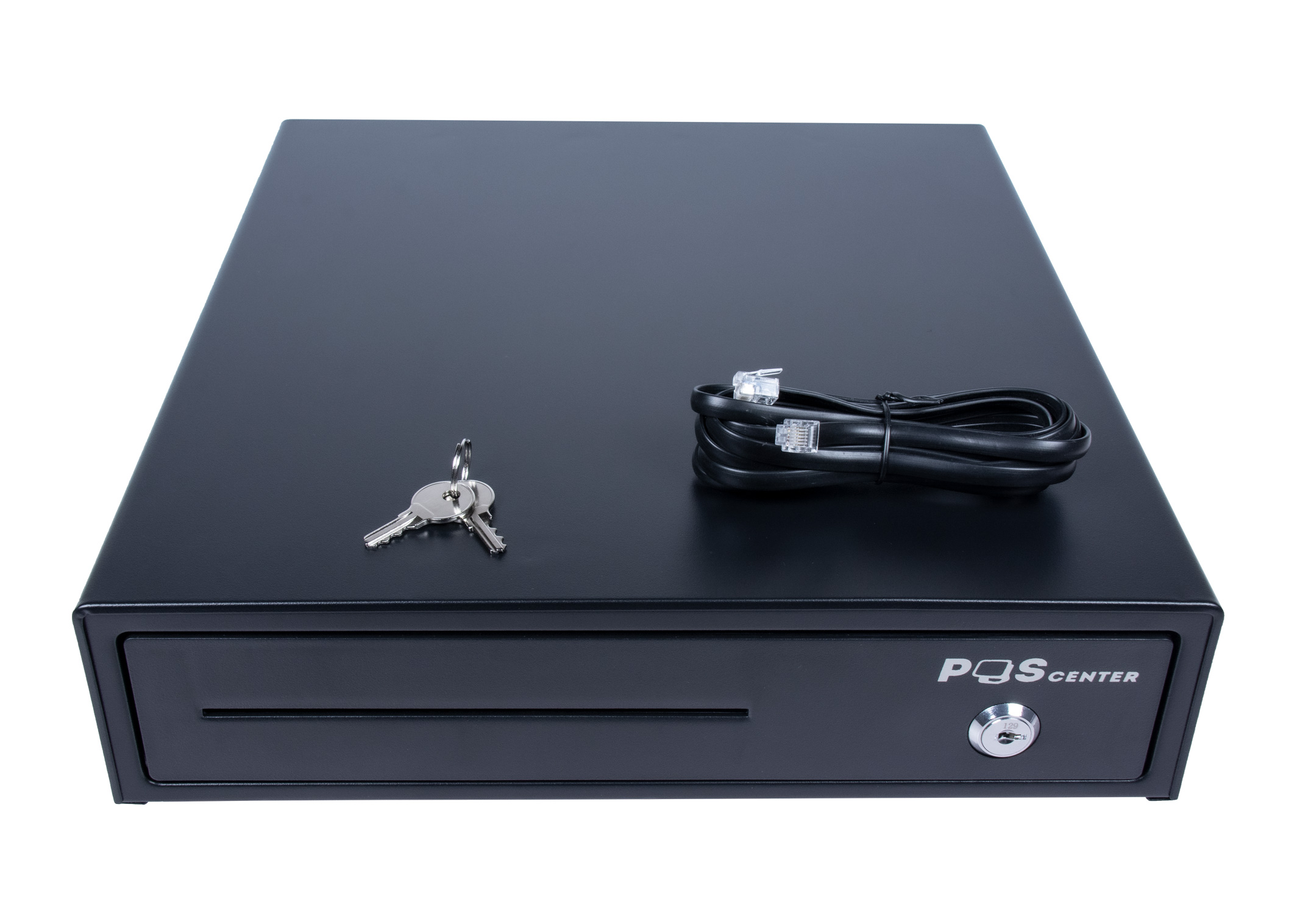Денежный ящик POScenter 13L 335x368x80 распайка для "Epson/АТОЛ, без датчика открытой крышки", черный