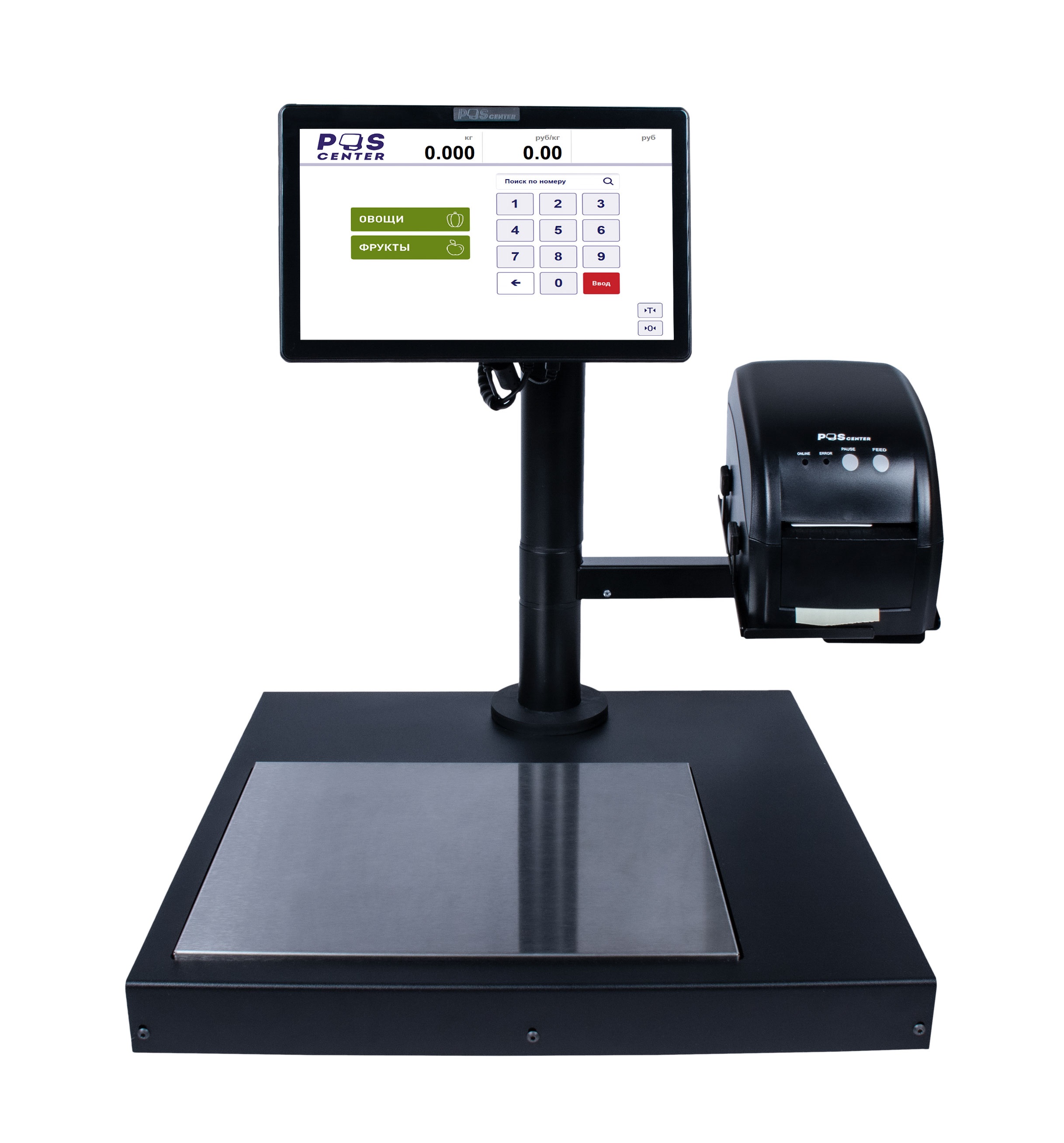 Комплекс этикетирования POScenter SMART Lite 15-2.5 (весы с чекопечатью)