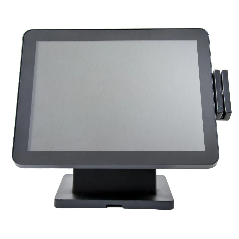 Сенсорный моноблок POScenter POS90 Pro (15", PCAP, N100, RAM 8Gb, SSD M2 128Gb, 90W, MSR) без ОС — фото 1