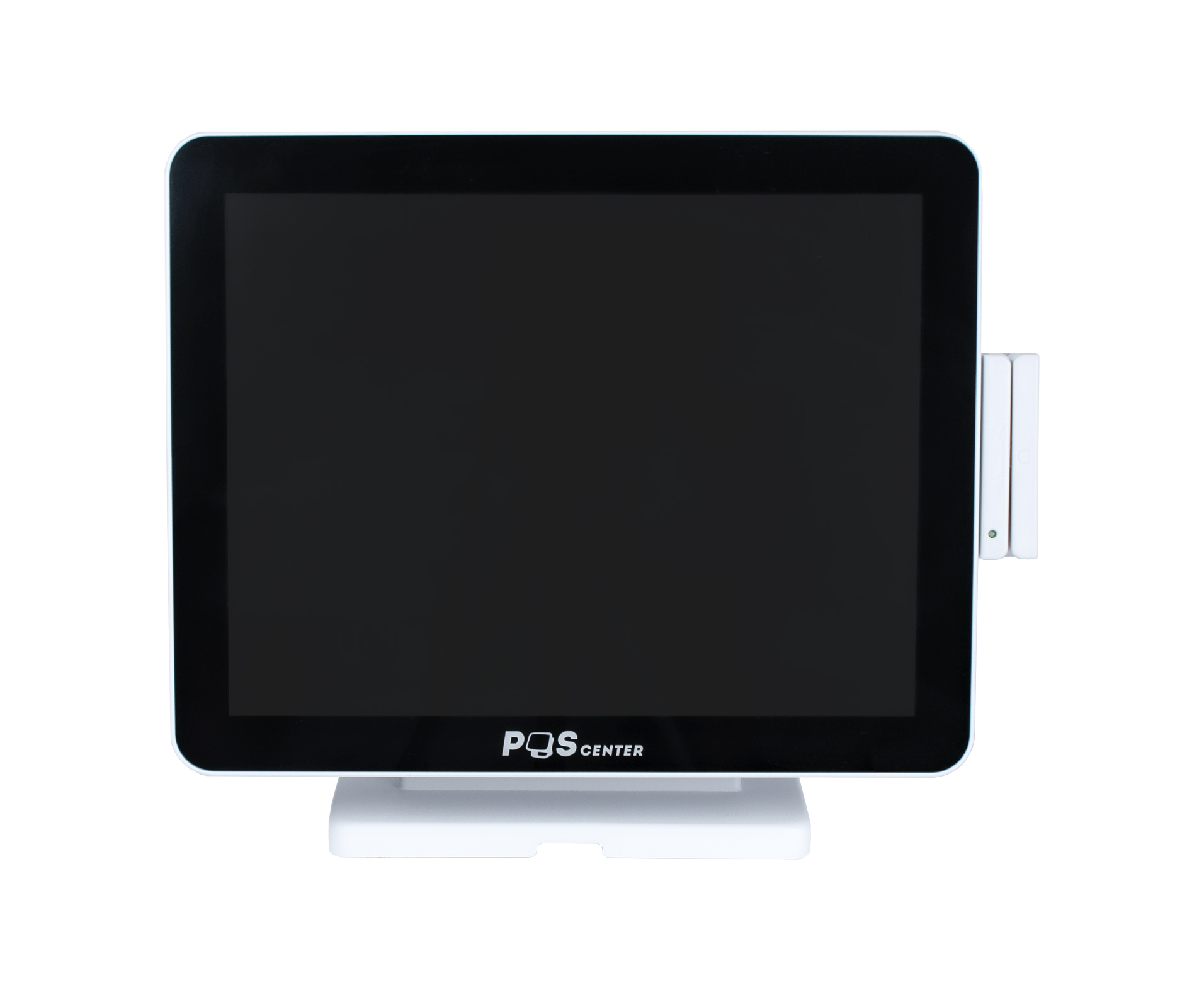 Сенсорный моноблок POScenter Atlas (15", PCAP, J4125, RAM 4Gb, SSDM2 128Gb, MSR) без ОС, БЕЛЫЙ, S-90 стенд с возможностью установки второго монитора