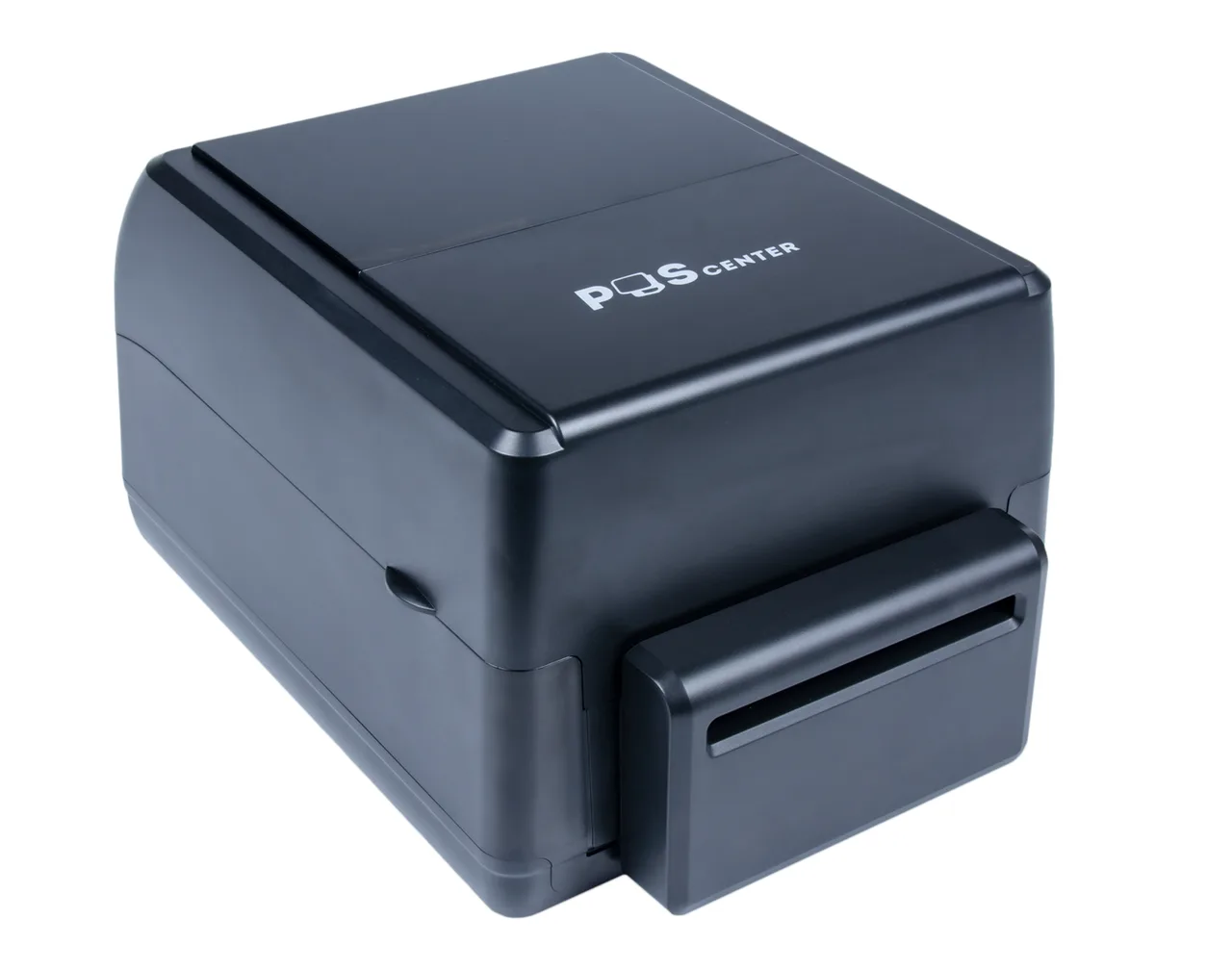 Принтер этикеток POScenter TT-300 USE (термотрансферный; 300dpi; ширина ленты в диапазоне 1" - 4", USB+Serial+Ethernet) черный с отрезчиком (ресурс 500 000 отрезов) — фото 1