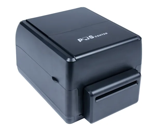 Принтер этикеток POScenter TT-300 USE (термотрансферный; 300dpi; ширина ленты в диапазоне 1" - 4", USB+Serial+Ethernet) черный с отрезчиком (ресурс 500 000 отрезов) — фото 1