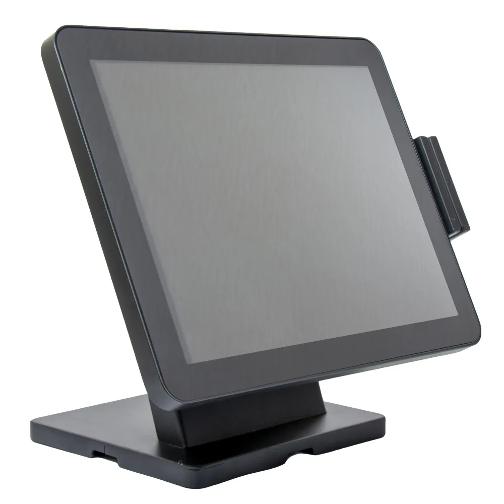 Сенсорный моноблок POScenter POS90 Pro (15", PCAP, N100, RAM 4Gb, SSD M2 128Gb, 90W, MSR) без ОС — фото 1