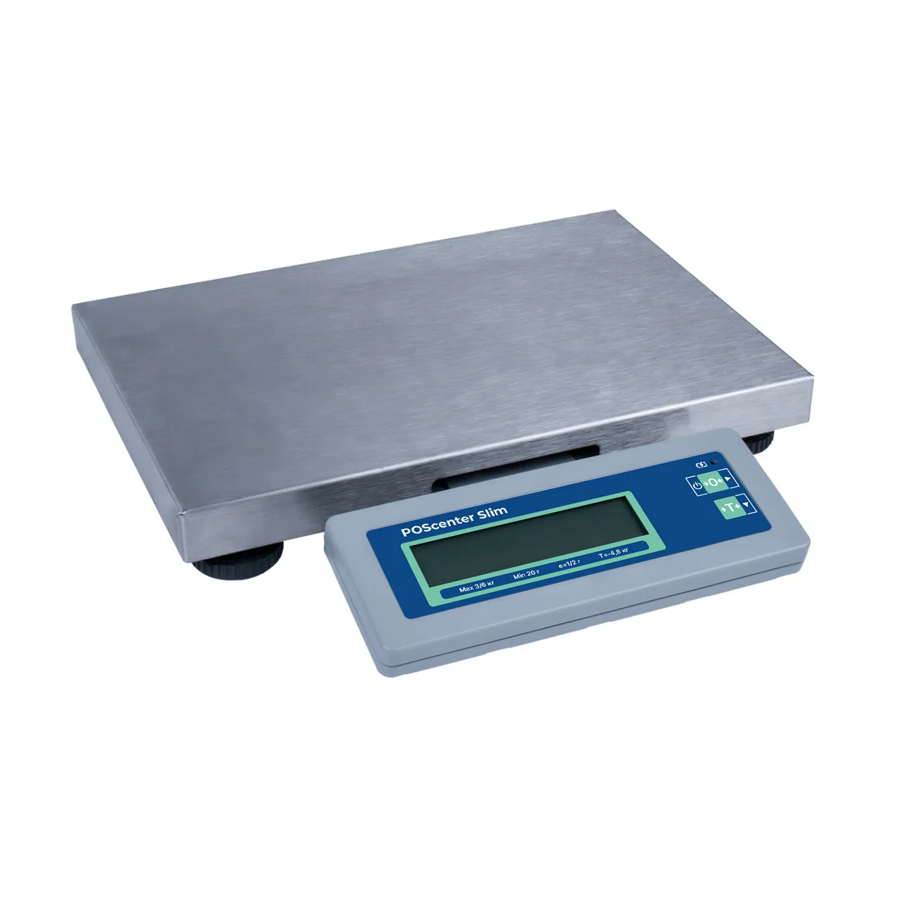 Весы электронные POScenter Slim 200 6-1.2 ДП1 Ю (Слим ДП1 POS USB) — фото 1