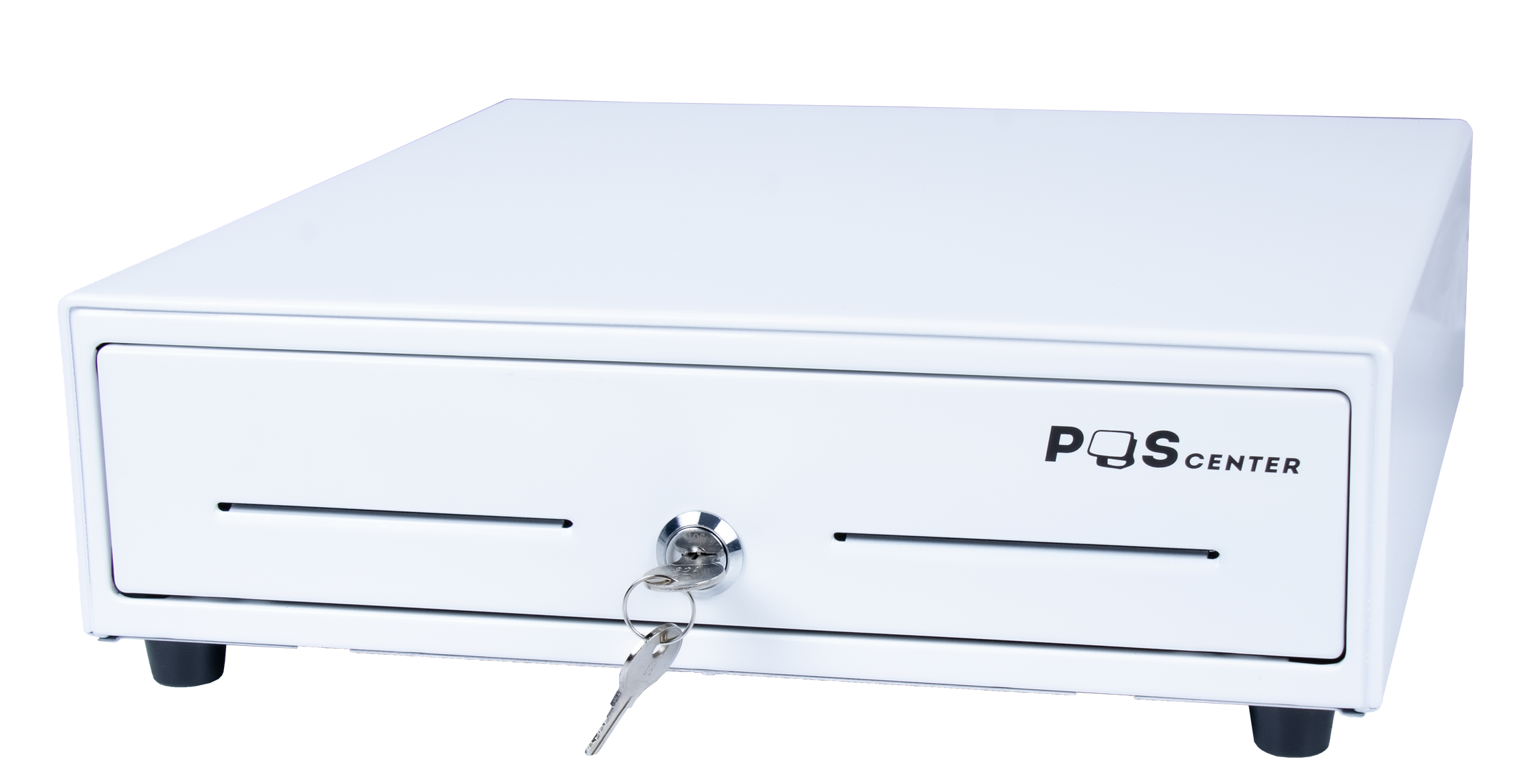 Денежный ящик POScenter 13EM 330x355x90, механический, PUSH, белый