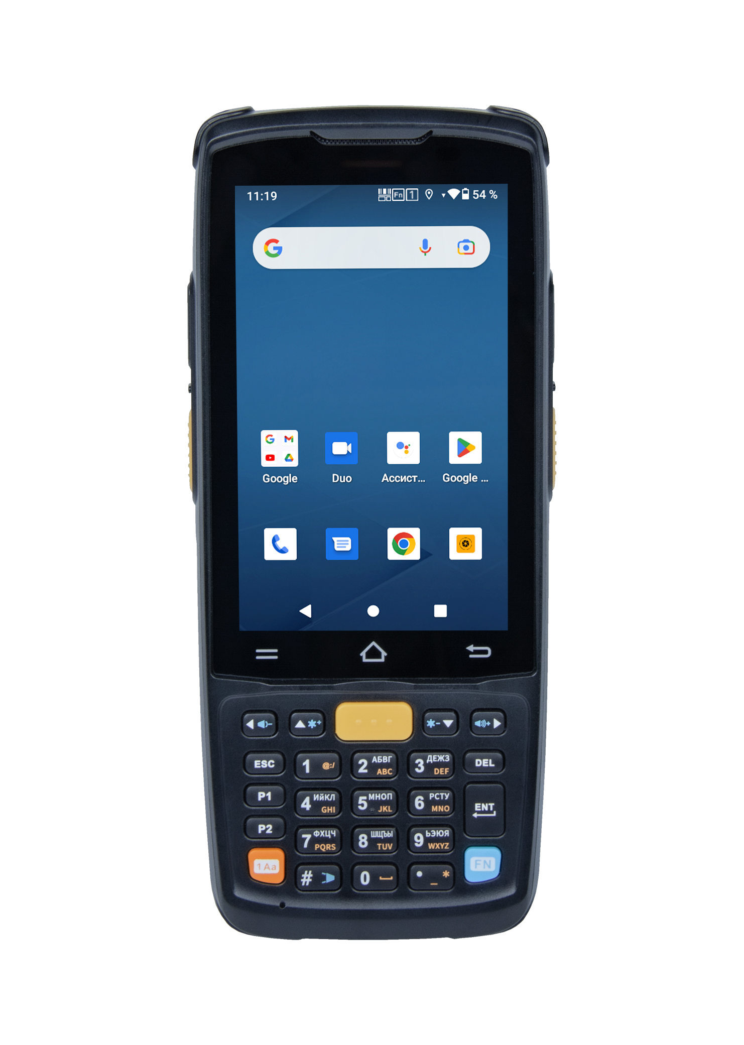 ТСД iData K3S-2 (And12 GMS/2D SR DS7500 PRO/ЦП Quad-core 2.0GHz/Память 4+64Гб/Дисплей 4"/WIFI/BT/GSM(2G/3G/4G)/АКБ 5000mAh/Камера 13Мп + 5Мп/No nfc) RU клавиатура