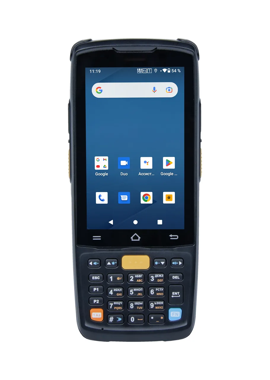 ТСД iData K3S-2 (And12 GMS/2D SR DS7500 PRO/ЦП Quad-core 2.0GHz/Память 4+64Гб/Дисплей 4"/WIFI/BT/GSM(2G/3G/4G)/АКБ 5000mAh/Камера 13Мп + 5Мп/No nfc) RU клавиатура — фото 1