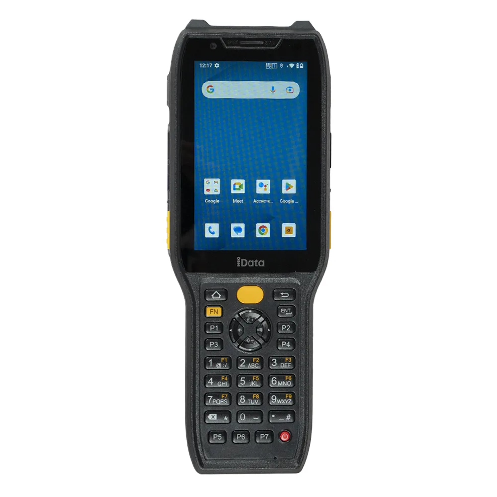 ТСД iData K8 GUN Дальнобойный (Android 12.0/2D Zebra4850/Процессор MTK8768/ Память 4+64Гб/ Дисплей 4" дюйма/ 4G(LTE)/WiFI/BT/GPS/Type-C/ Камера 13MPX/ NFC/ АКБ 6700mAh/Пистолетная рукоять в комплекте) — фото 1