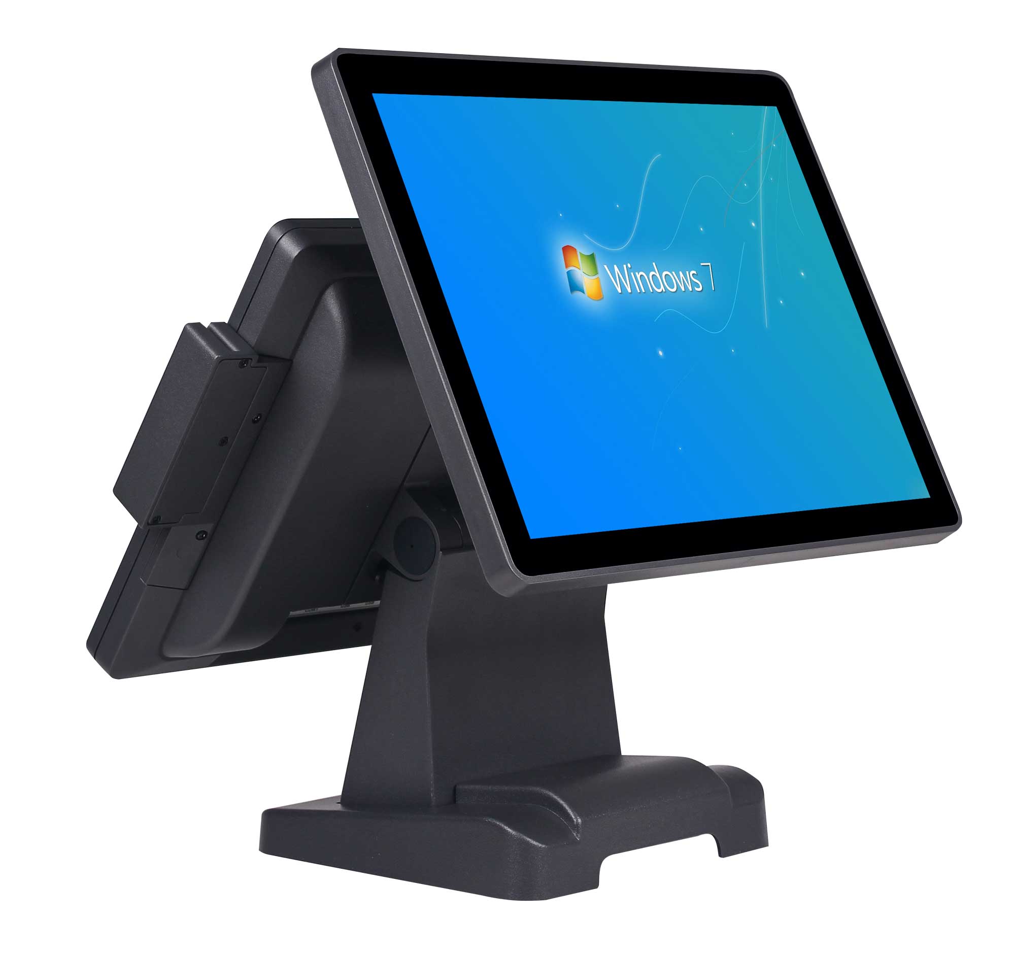Сенсорный моноблок POScenter JAM (15", P-CAPtouch, Intel® J1900 2.0GHz; RAM4Gb; SSD60Gb; MSR) + 15" второй монитор