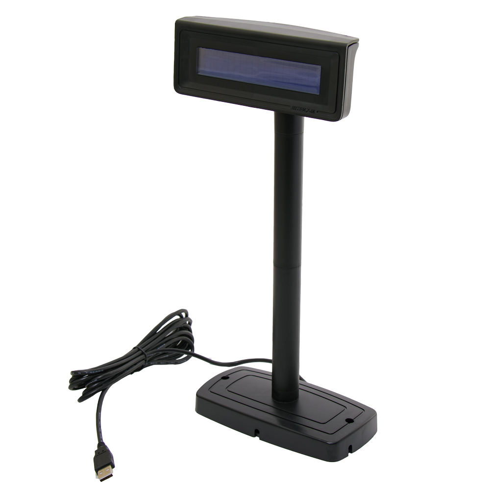 Дисплей покупателя ШТРИХ-Т D3 (USB, LCD 2x20) черный