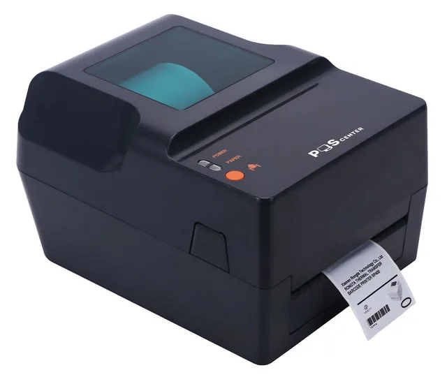 Принтер этикеток POScenter TT-100 USE (термотрансферный; 203dpi; ширина ленты в диапазоне 1"- 4"; USB+Ethernet+RS232+LPT) — фото 1