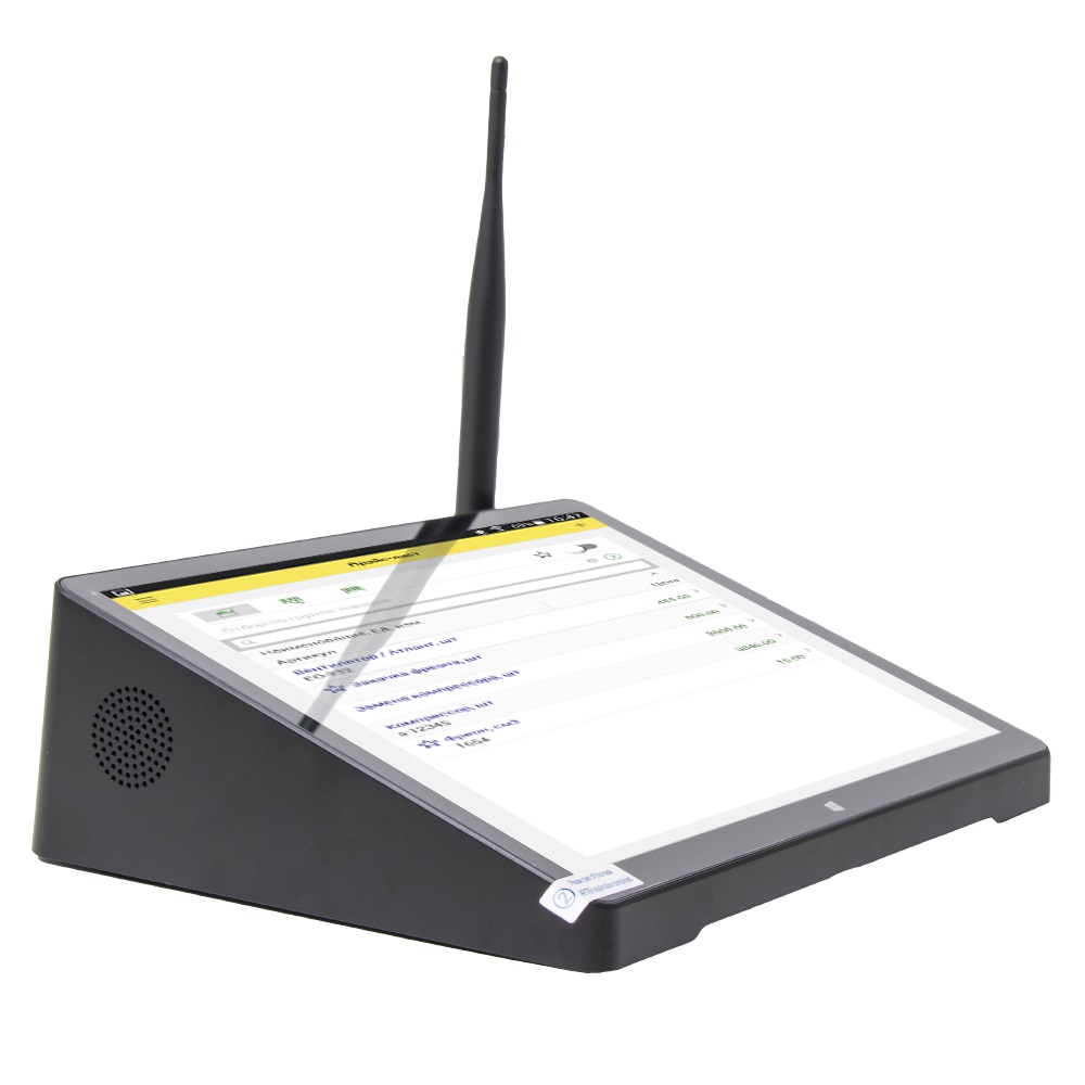 Компактный сенсорный POS терминал TOUCH POS X10pro (10.8" емкостной Intel Cherry Trail Z8350 1.92GHz; RAM4Gb; eMMC64Gb; аккумулятор Li-Ion 10 000mAh, Wi-Fi; BT; 4*USB; 1*RS232; 1*HDMI;1* LAN,)WIN10 HOME, блок питания 12V2.4A