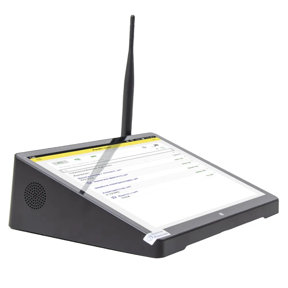 Компактный сенсорный POS терминал TOUCH POS X10pro (10.8" емкостной Intel Cherry Trail Z8350 1.92GHz; RAM4Gb; eMMC64Gb; аккумулятор Li-Ion 10 000mAh, Wi-Fi; BT; 4*USB; 1*RS232; 1*HDMI;1* LAN,)WIN10 HOME, блок питания 12V2.4A — фото 1