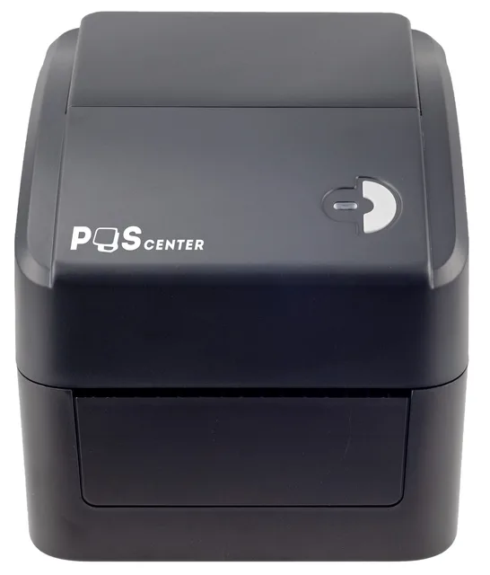 Принтер этикеток POScenter PC-100 U (прямая термопечать, ширина ленты в диапазоне 1"- 4", USB) черный