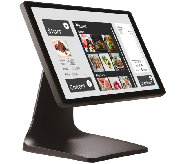 Сенсорный моноблок POSCenter POS-A1 (15,6", P-CAP, RK3568, 4Gb/64Gb, WiFi, BT, MSR) Android 11