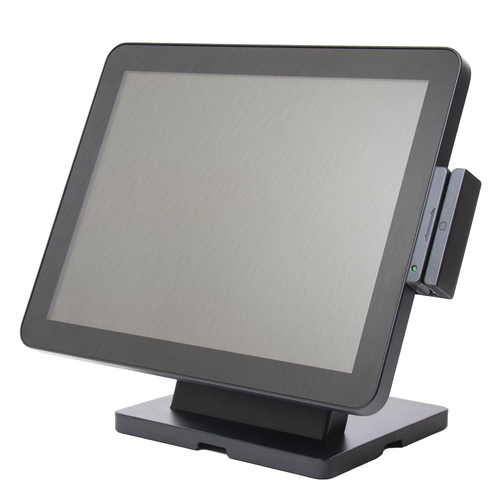 Сенсорный моноблок POScenter POS90 (15", PCAP, J1900, RAM 4Gb, SSD 64Gb, MSR) без ОС