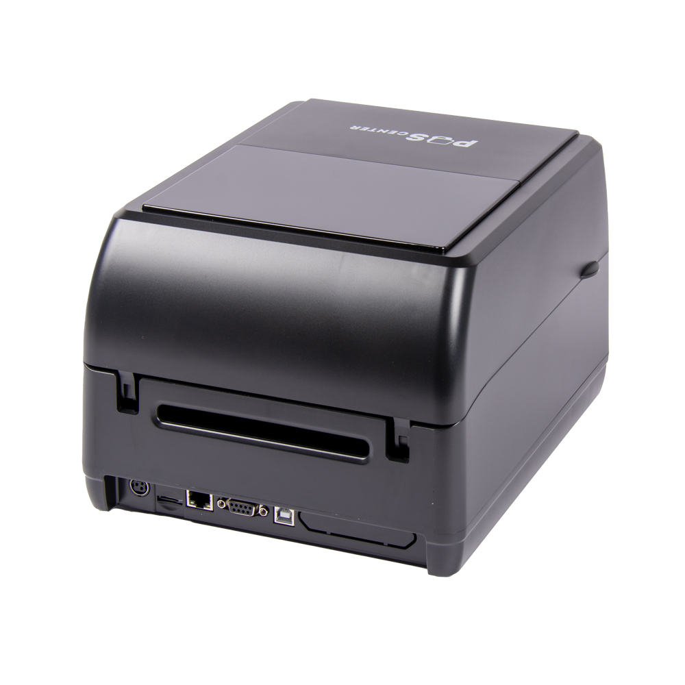 Принтер этикеток POScenter TT-310 USE (термотрансферный; 300dpi; ширина ленты в диапазоне 1" - 4", USB+Serial+Ethernet) черный с отделителем этикеток
